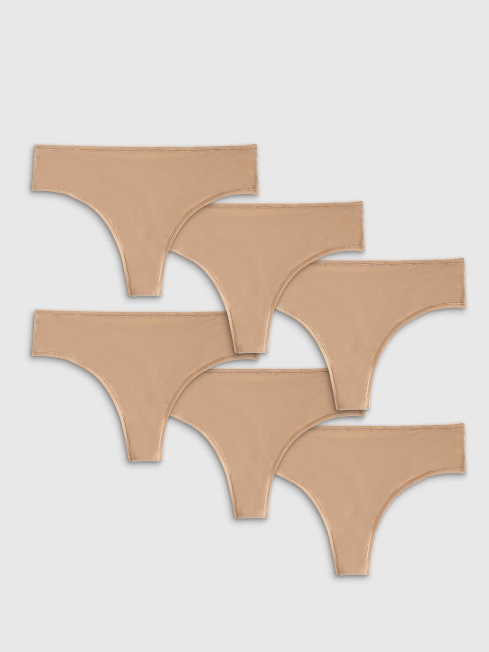 Quince Second Skin Thong Sand NEW S